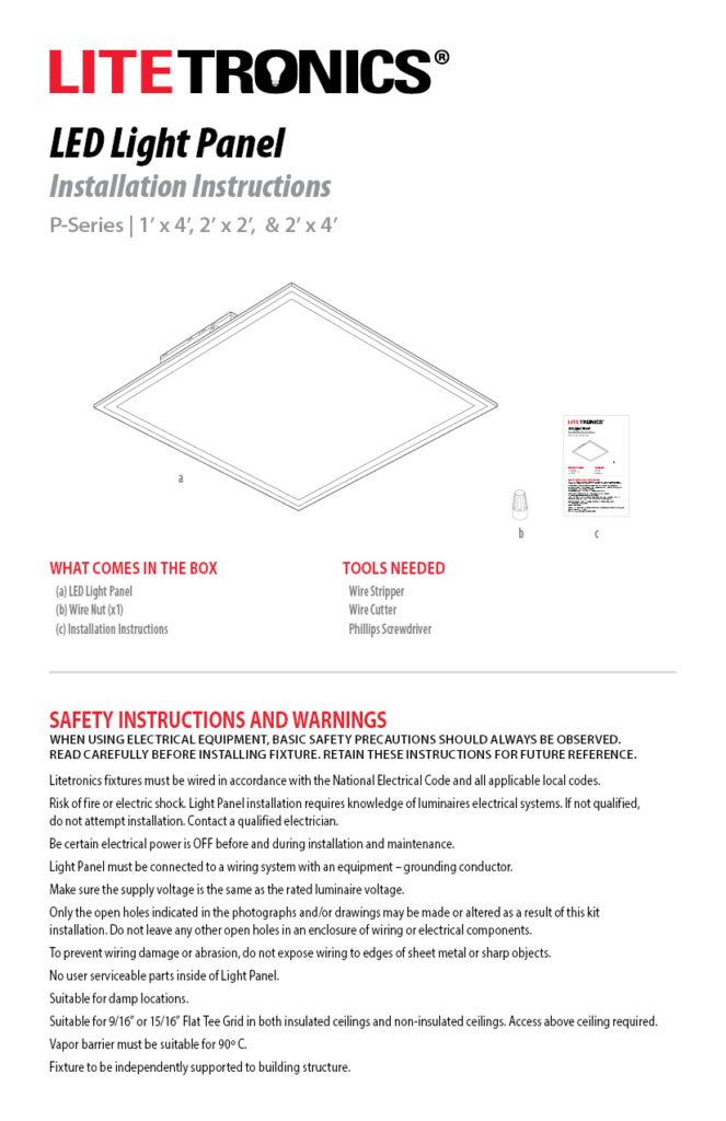 LED Light Panel Archives - Litetronics