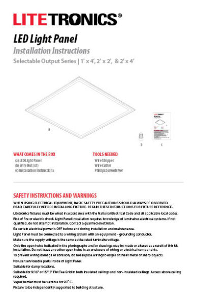 LED Light Panel Archives - Litetronics